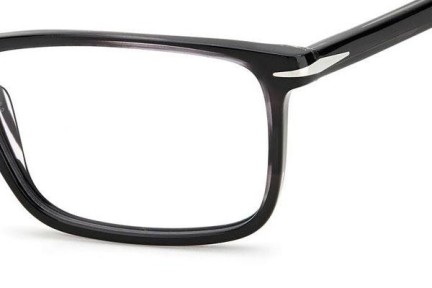 Okulary korekcyjne David Beckham DB1019 2W8 Prostokątne Szare