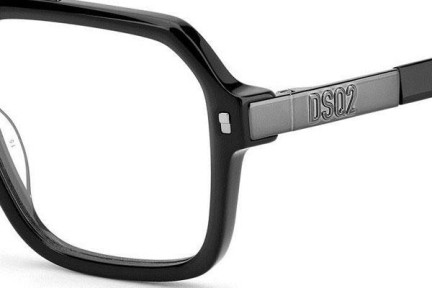 Okulary korekcyjne Dsquared2 D20035 ANS Pilotki (Aviator) Czarne