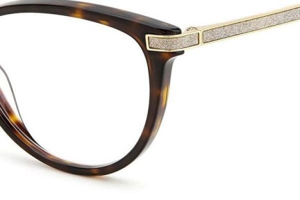 Okulary korekcyjne Jimmy Choo JC352 086 Kocie oczy Havana