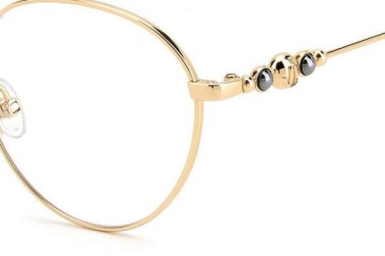 Okulary korekcyjne Jimmy Choo JC338 2M2 Okrągłe Złote