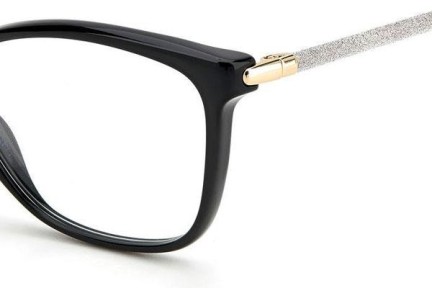 Okulary korekcyjne Jimmy Choo JC320 807 Kwadratowe Czarne