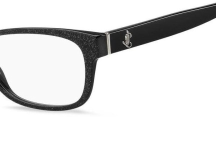 Okulary korekcyjne Jimmy Choo JC278 DXF Prostokątne Czarne