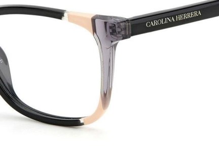 Okulary korekcyjne Carolina Herrera CH0066 KDX Kwadratowe Czarne