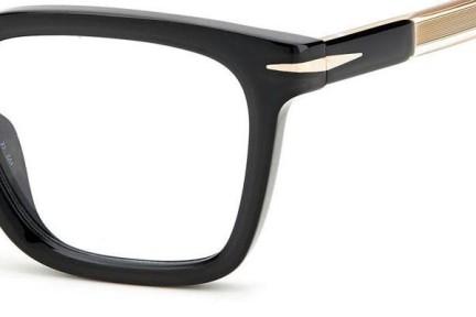 Okulary korekcyjne David Beckham DB7071/F 2M2 Kwadratowe Czarne