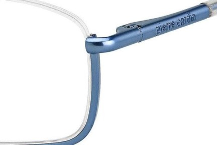Okulary korekcyjne Pierre Cardin P.C.6855 PJP Prostokątne Niebieskie