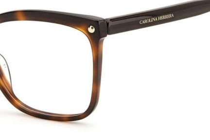 Okulary korekcyjne Carolina Herrera CH0012 05L Kwadratowe Havana