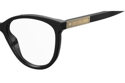Okulary korekcyjne Love Moschino MOL574 807 Kocie oczy Czarne