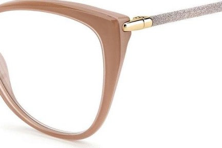 Okulary korekcyjne Jimmy Choo JC331 FWM Kocie oczy Beżowe