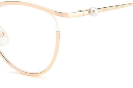 Okulary korekcyjne Carolina Herrera CH0007 DDB Kocie oczy Złote