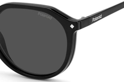 Briller Polaroid PLD6165/CS 807/M9 Polarized Rund Sort