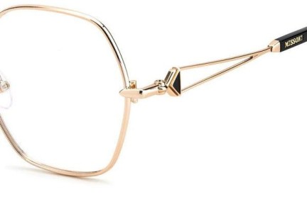 Okulary korekcyjne Missoni MIS0055 J5G Kwadratowe Złote