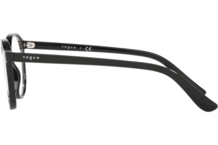 Okulary korekcyjne Vogue Eyewear VO5372 W44 Okrągłe Czarne