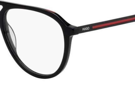 Okulary korekcyjne HUGO HG1093 OIT Pilotki (Aviator) Czarne