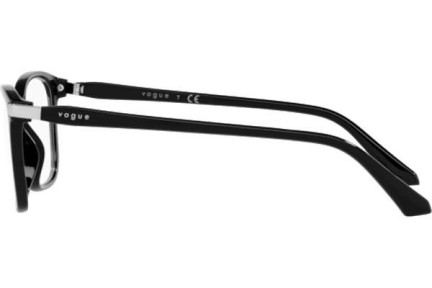 Okulary korekcyjne Vogue Eyewear VO5378 W44 Kocie oczy Czarne