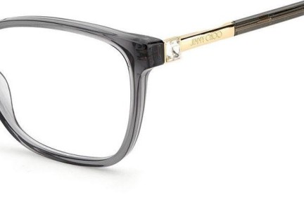 Okulary korekcyjne Jimmy Choo JC274 KB7 Kocie oczy Szare