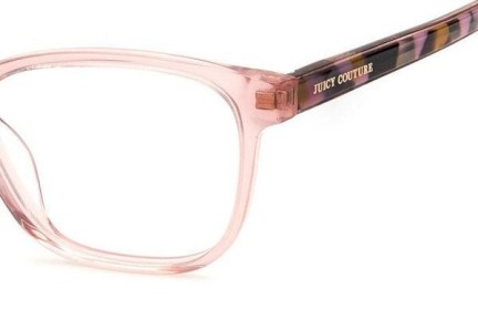 Okulary korekcyjne Juicy Couture JU213 3DV Prostokątne Różowe