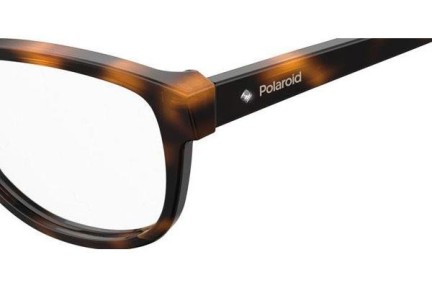 Okulary korekcyjne Polaroid PLDD370 086 Kocie oczy Havana