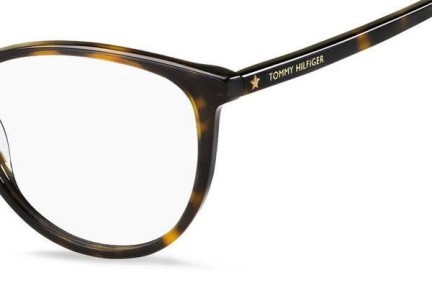 Okulary korekcyjne Tommy Hilfiger TH1751 086 Kocie oczy Havana