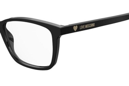 Okulary korekcyjne Love Moschino MOL566 807 Prostokątne Czarne
