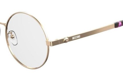 Okulary korekcyjne Moschino MOS538/F 000 Okrągłe Złote