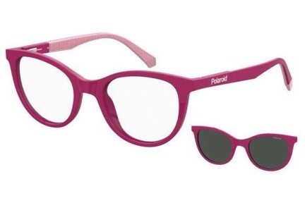 Brillen Polaroid Junior PLD8051/CS 35J/M9 Polarized Cat Eye Roze