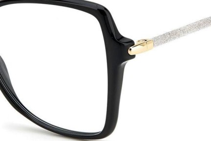 Okulary korekcyjne Jimmy Choo JC321 807 Kwadratowe Czarne