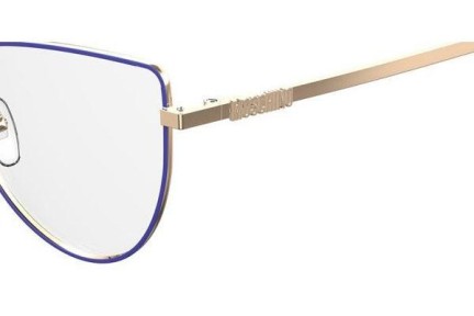 Okulary korekcyjne Moschino MOS534 PJP Kocie oczy Niebieskie