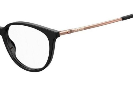 Okulary korekcyjne Love Moschino MOL549 807 Okrągłe Czarne