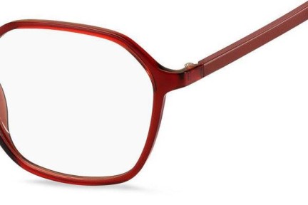Okulary korekcyjne Tommy Jeans TJ0010 C9A Kwadratowe Czerwone