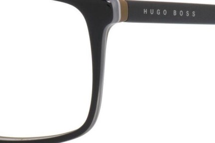 Okulary korekcyjne BOSS BOSS0764 QHI Kwadratowe Czarne