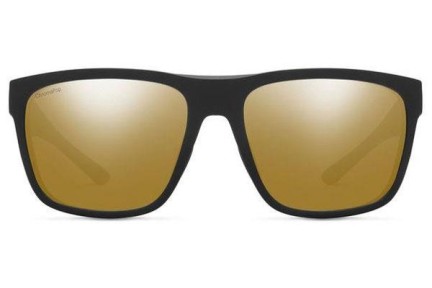 Okulary przeciwsłoneczne Smith Barra 003/QE Polarized Kwadratowe Czarne