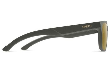 Okulary przeciwsłoneczne Smith HEADLINER FRE/QE Polarized Kwadratowe Szare