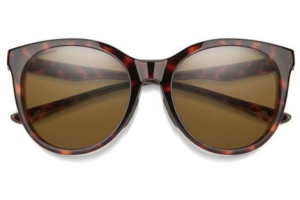 Zonnebril Smith BAYSIDE 086/L5 Polarized Ronde Havana