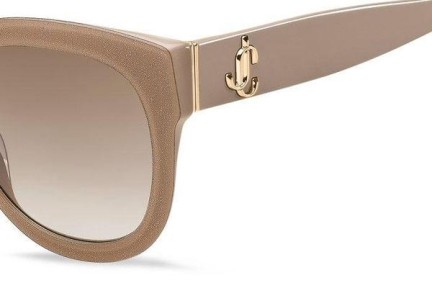 Okulary przeciwsłoneczne Jimmy Choo JILL/G/S KON/HA Kocie oczy Beżowe