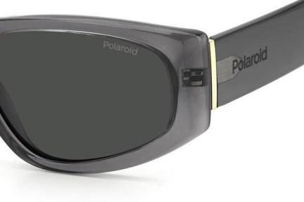 Okulary przeciwsłoneczne Polaroid PLD6169/S KB7/M9 Polarized Kocie oczy Szare