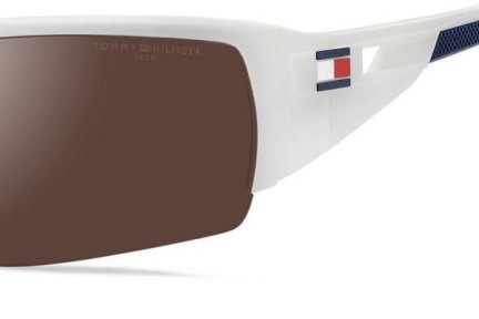 Okulary przeciwsłoneczne Tommy Hilfiger TH1910/S 6HT/TI Prostokątne Białe