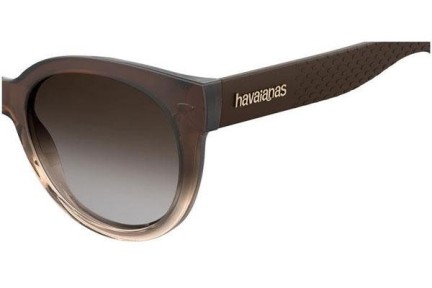 Okulary przeciwsłoneczne Havaianas NORONHA/M OHO/HA Okrągłe Brązowe