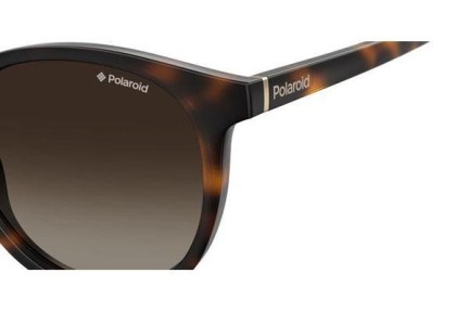 Solbriller Polaroid PLD6098/S 086/LA Polarized Rund Havana