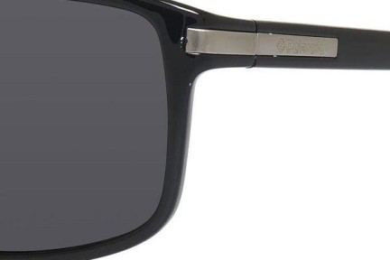 Okulary przeciwsłoneczne Polaroid PLD2019/S D28/Y2 Polarized Kwadratowe Czarne