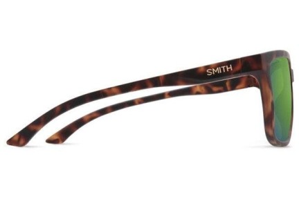 Okulary przeciwsłoneczne Smith SHOUTOUT N9P/UI Polarized Kwadratowe Havana