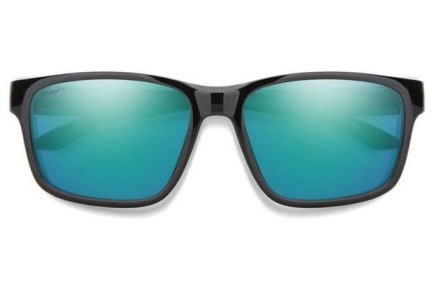 Okulary przeciwsłoneczne Smith BASECAMP 7ZJ/QG Polarized Kwadratowe Czarne