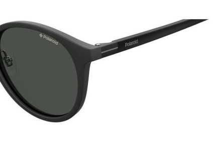 Okulary przeciwsłoneczne Polaroid PLD2091/S 003/M9 Polarized Okrągłe Czarne