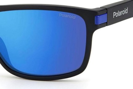 Слънчеви очила Polaroid PLD2121/S 0VK/5X Polarized Правоъгълни Черна