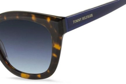 Okulary przeciwsłoneczne Tommy Hilfiger TH1884/S 086/GB Kocie oczy Havana