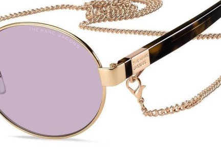 Okulary przeciwsłoneczne Marc Jacobs MARC497/G/S DDB/UR Owalne Złote