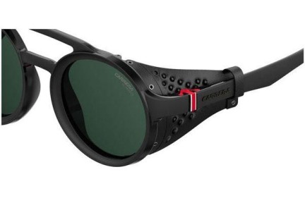 Okulary przeciwsłoneczne Carrera CARRERA5046/S 807/QT Okrągłe Czarne