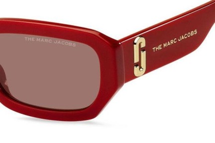 Okulary przeciwsłoneczne Marc Jacobs MARC614/S C9A/4S Prostokątne Czerwone