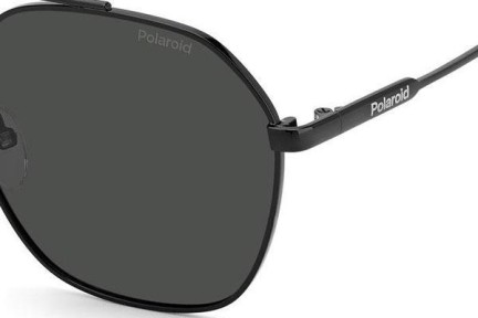 Zonnebril Polaroid PLD6172/S 807/M9 Polarized Ronde Zwart