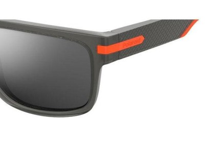 Sunglasses Polaroid Active Collection PLD2066/S RIW/EX Polarized Prostokątne Szare