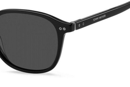 Okulary przeciwsłoneczne Tommy Hilfiger TH1939/S 807/IR Kwadratowe Czarne